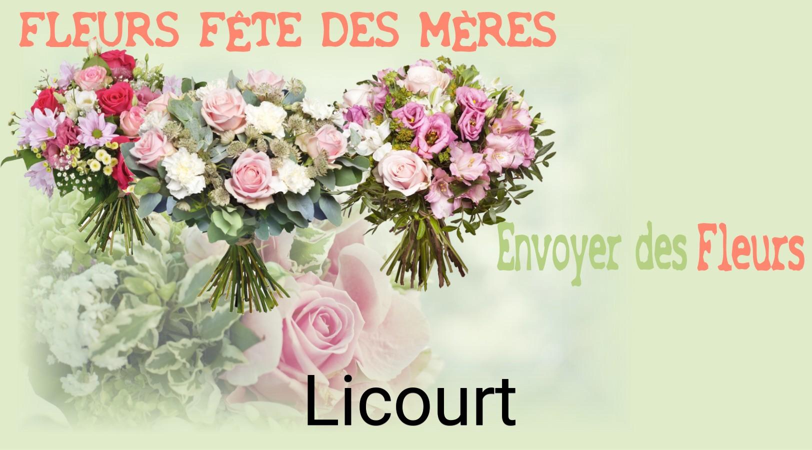 Bouquet de Fête des Mères livré à Licourt